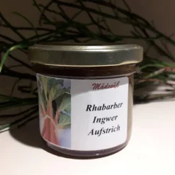 Marmelade^Martina's Mädesüß Rhabarber-Ingwer-Aufstrich