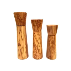 medina mood Salz- und Pfeffermühle, Holz Mühle, handgefertigt aus Olivenholz, Geschenk.