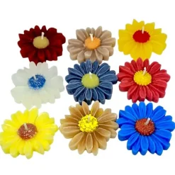 Angeles Kreativwerkstatt Schwimmkerze “Gerbera“ für eine Wasserkerze