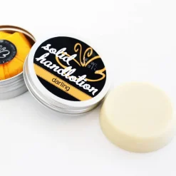 Handcreme^Eve Butterfly Soaps Solid Handlotion "Handzahm - Darling" - Handcreme in fester Form (vegan) | Lotion Bar, Apfel, Bergamotte, Fresie