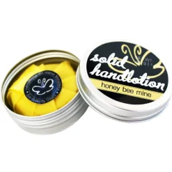 Outlet Eve Butterfly Soaps Solid Handlotion "Handzahm - Honey Bee Mine" - Handcreme in fester Form (vegan) | Lotion Bar, Honig, Karamell