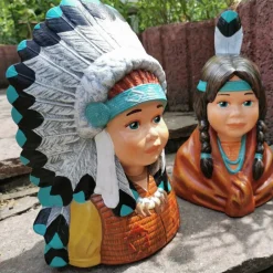Best Prignitzer Kunstmacher Süsse Indianer Kinderbüsten
