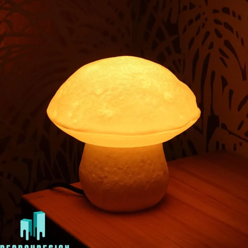 Nachttischlampen^ideabaydesign Steinpilz Lampe Pilz Lampe – Der natürliche Blickfang für dein Zuhause!