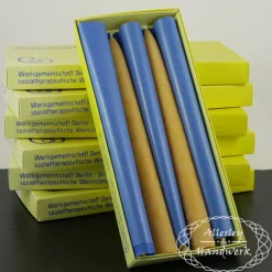 Allerley Handwerk Tafelkerzen mittel ● 100% Bienenwachs ● handgezogen ● 24 x 2,2 cm