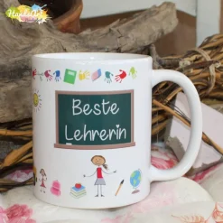 Becher & Tassen^HandsArt Handarbeit Tasse - Beste Lehrerin