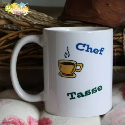 Becher & Tassen^HandsArt Handarbeit Tasse - Chef Tasse