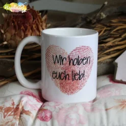 Becher & Tassen^HandsArt Handarbeit Tasse - Danke Oma & Opa (WIR)