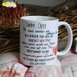 Becher & Tassen^HandsArt Handarbeit Tasse - Danke Opa (WIR)