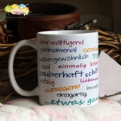 Becher & Tassen^HandsArt Handarbeit Tasse - Du bist
