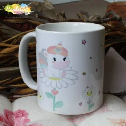 Becher & Tassen^HandsArt Handarbeit Tasse - Einhorn - Freunde für´s Leben