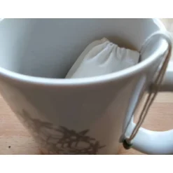 Kaffee- & Teekannen^friess-design Teebeutel aus Biobaumwolle