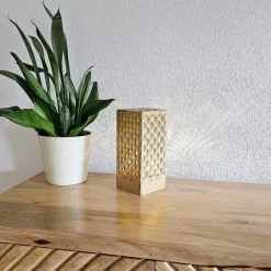 Nachttischlampen^ARLUMA Tischlampe Kabellos - Lampe mit Batterie - Timer funktion - Nachttischleuchte - sanftes Licht - Tischleuchte dekorativ -