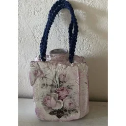 Best DekoatelierBerlin Vase aus Beton weiß Geschenk  upcycling  Unikate - Rosen