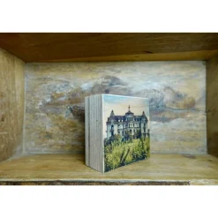 Wanddeko^BildArt verlassenes Schloß, Vietnam, Fotografie auf hochwertiger Multiplex Platte, Einzelstück, Transferdruck, handmade
