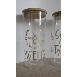 DressMyKid Vorratsglas mit Bambusdeckel