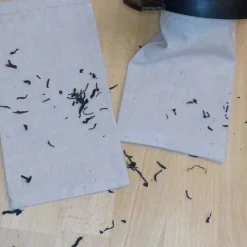 Kaffee- & Teekannen^muggels welt Zero Waste: Teebeutel für Teefilterhalter aus Biobaumwolle naturbraun in 2 Größen, Handarbeit